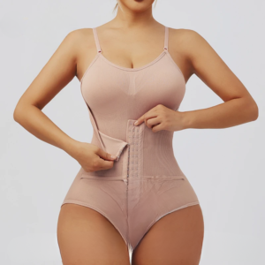 Women Suspender Shapewear Bodysuit Hooks Seamless Waist Trainer Body Shaper Briefs Butt Lifter Tummy Slimming Faja