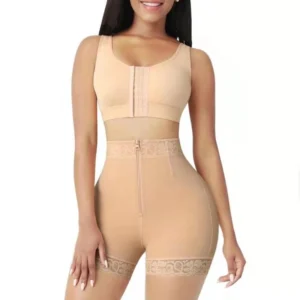 Colombianas Waist Trainer Shapewear Corset Push Up High Waist Panties Underwear Tummy Control Hip Enhance