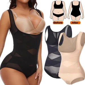Body Shaper for Women Tummy Control Bodysuit Faja Butt Lifter Waist Trainer Girdles Compression Briefs Bodysuit New in